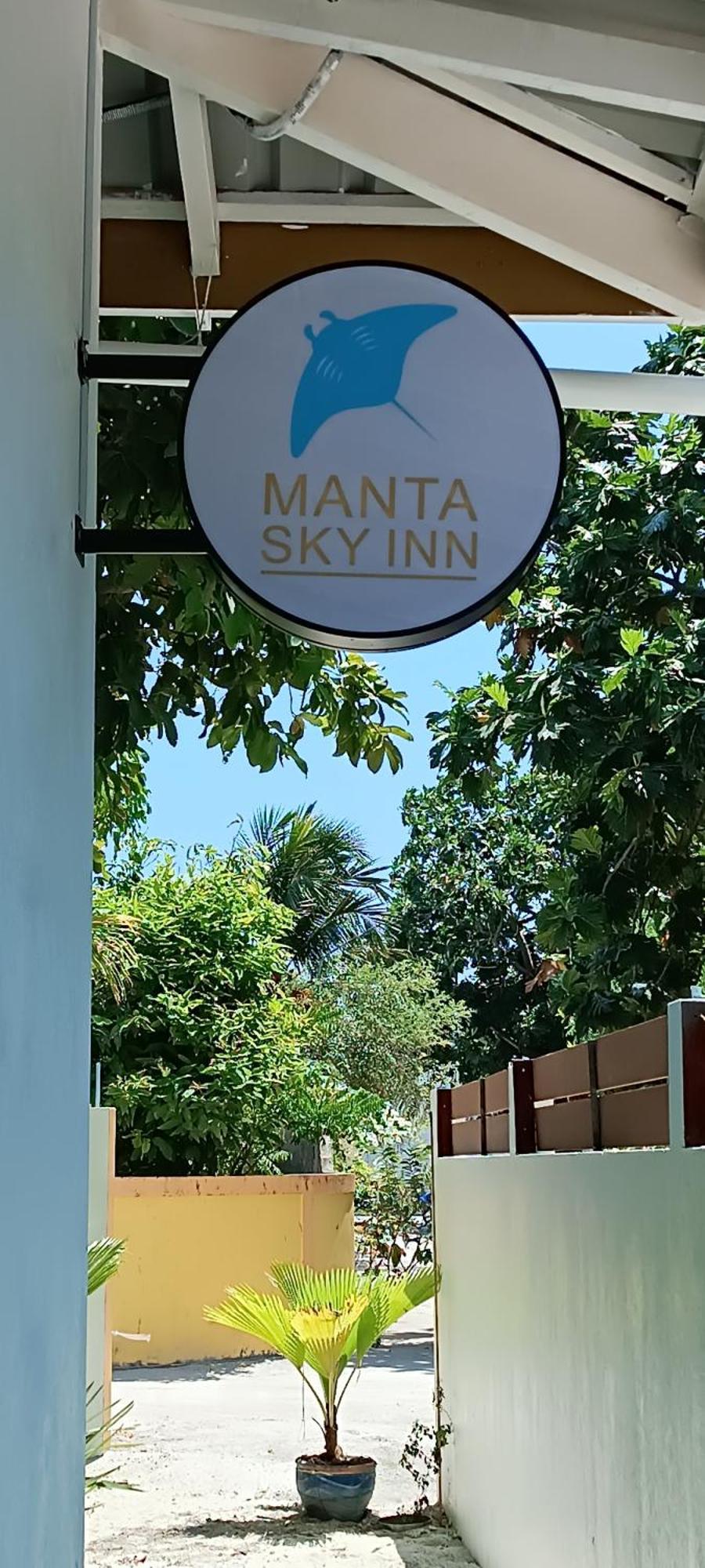 Manta Sky Inn Dharavandhoo Exterior foto